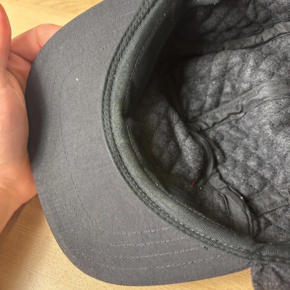 Coal Headwear Hat Cap Mens Medium Black Flip Down Trapper Winter Outdoors